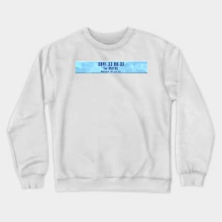 Richard not Judy call in Crewneck Sweatshirt